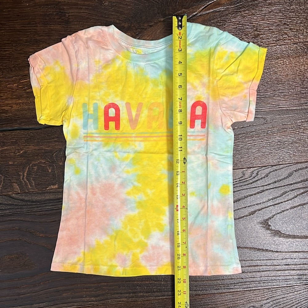 Recycled Karma Havana Endless Summer Tie Dye Fitted T-Shirt - Picture 5 of 11